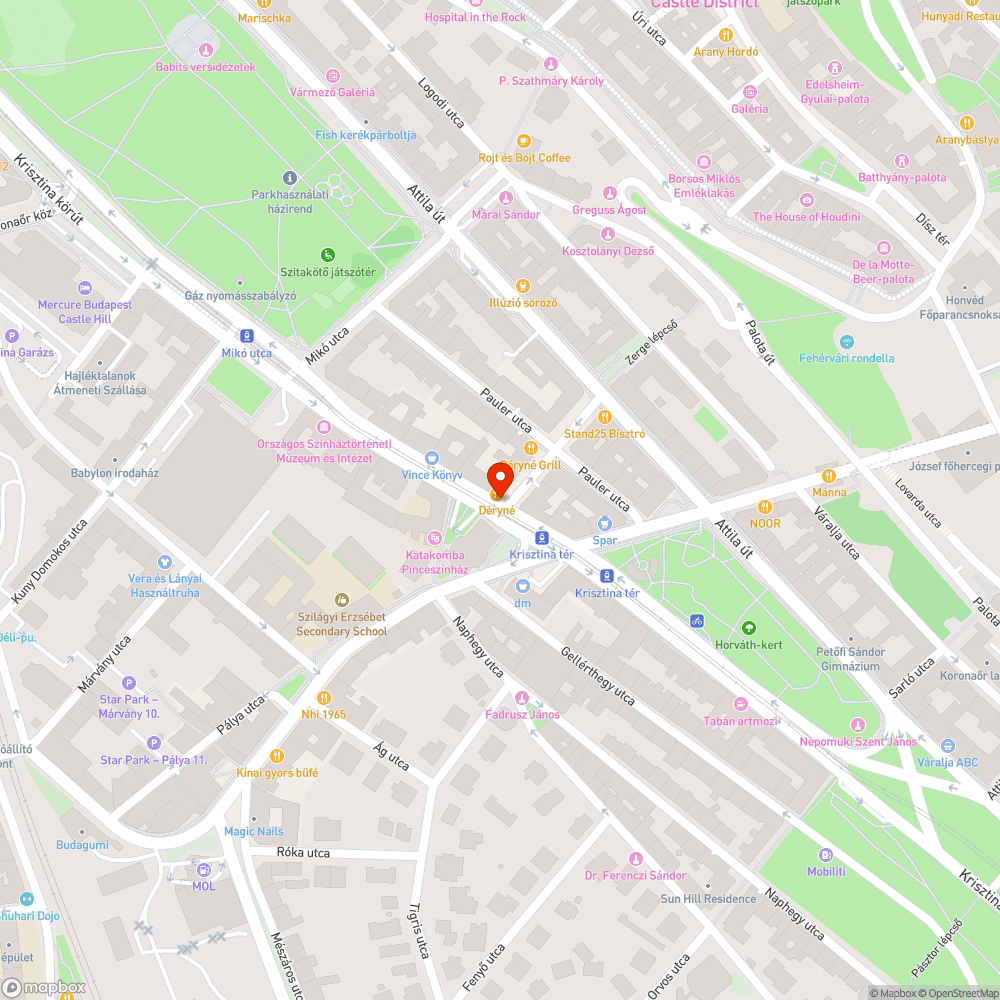 Csattogó fedlap bejelentés helye