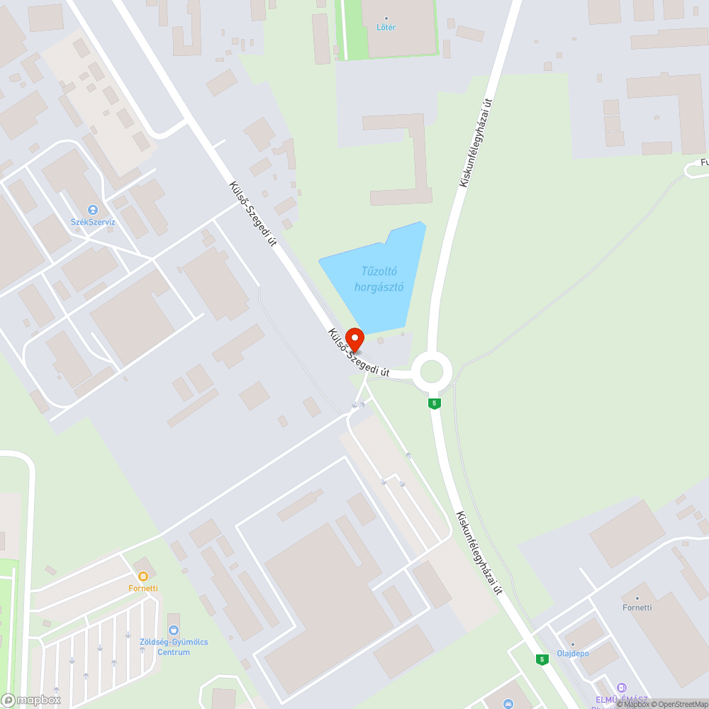 Tehénellető gödör a Külső szegedi úton bejelentés helye