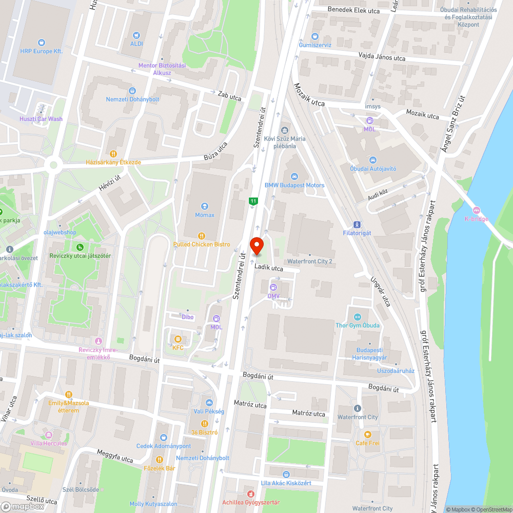 Elfelejtett aszfaltozás egy járdán a Szentendrei úton bejelentés helye