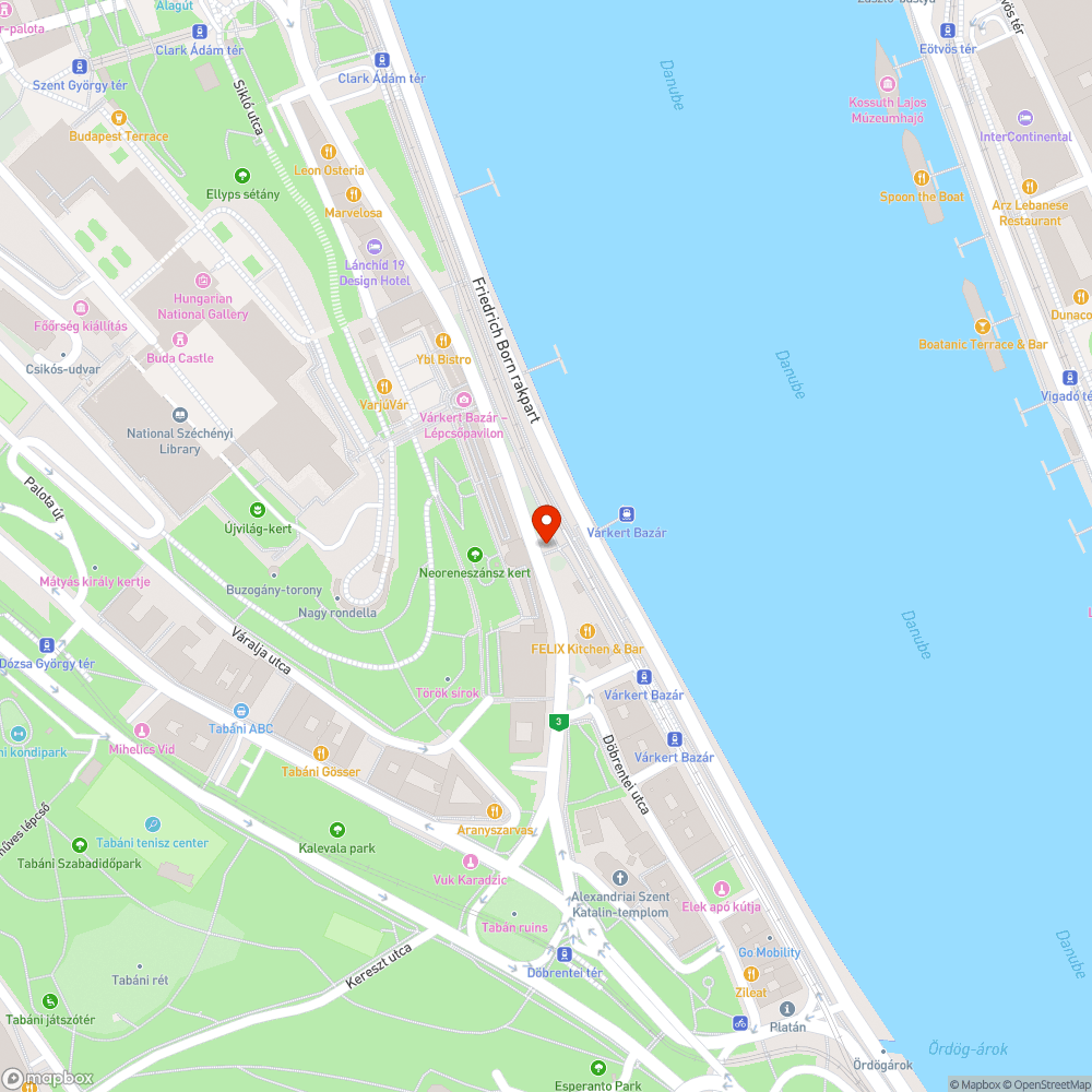 Kidöntött kerékpártámasz a Várkert Bazárnál bejelentés helye