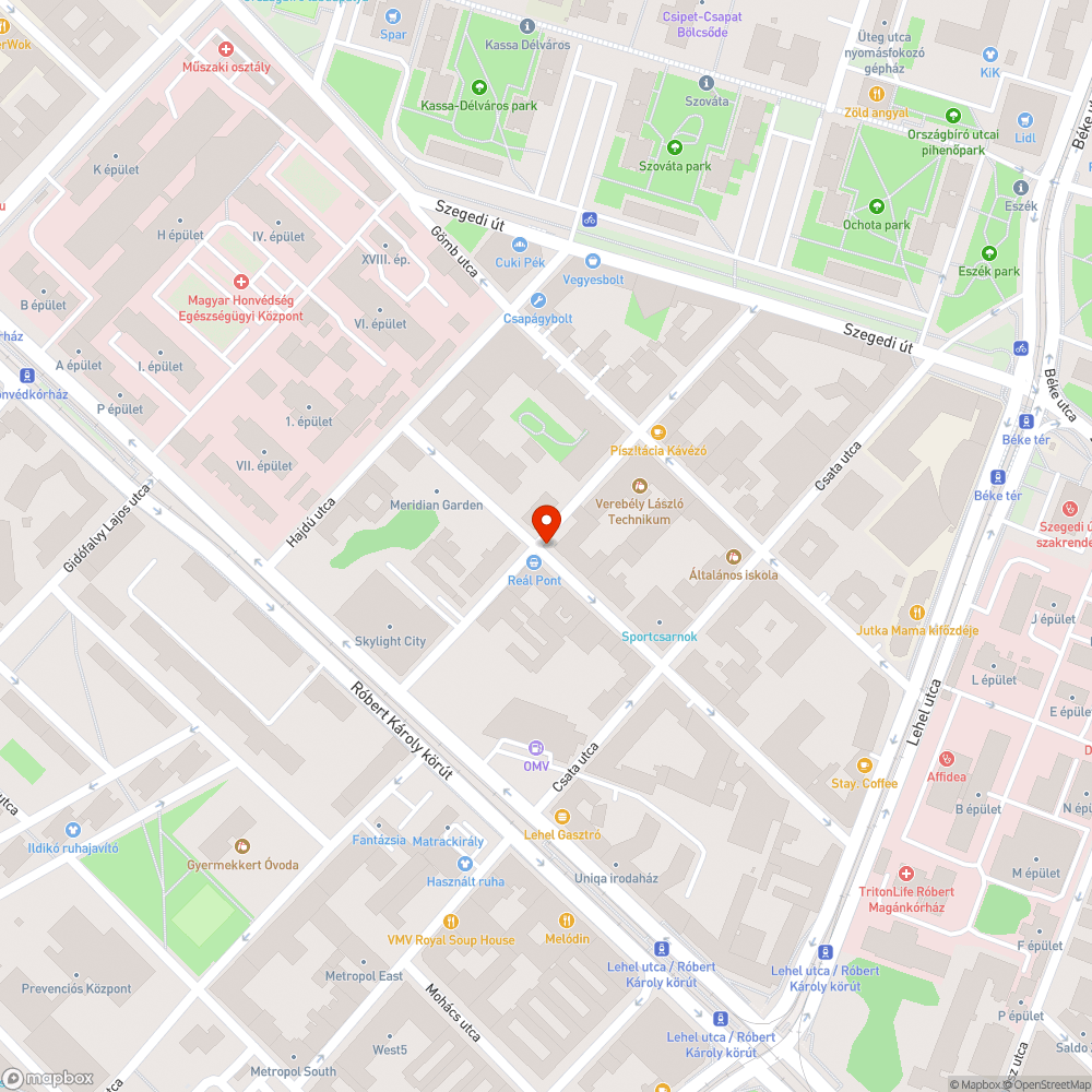 Kiesett poller bejelentés helye