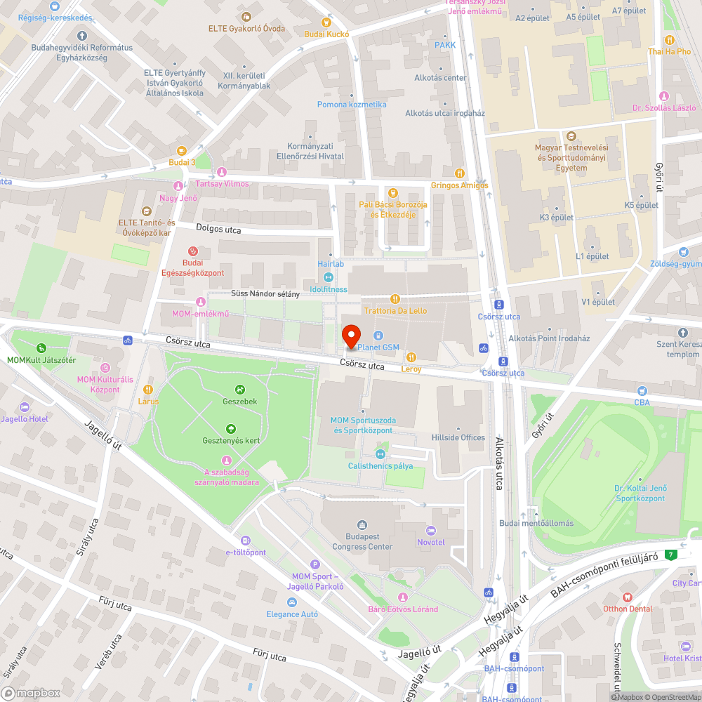 Rövidesen eltömődő víznyelő a Csörsz utcában bejelentés helye