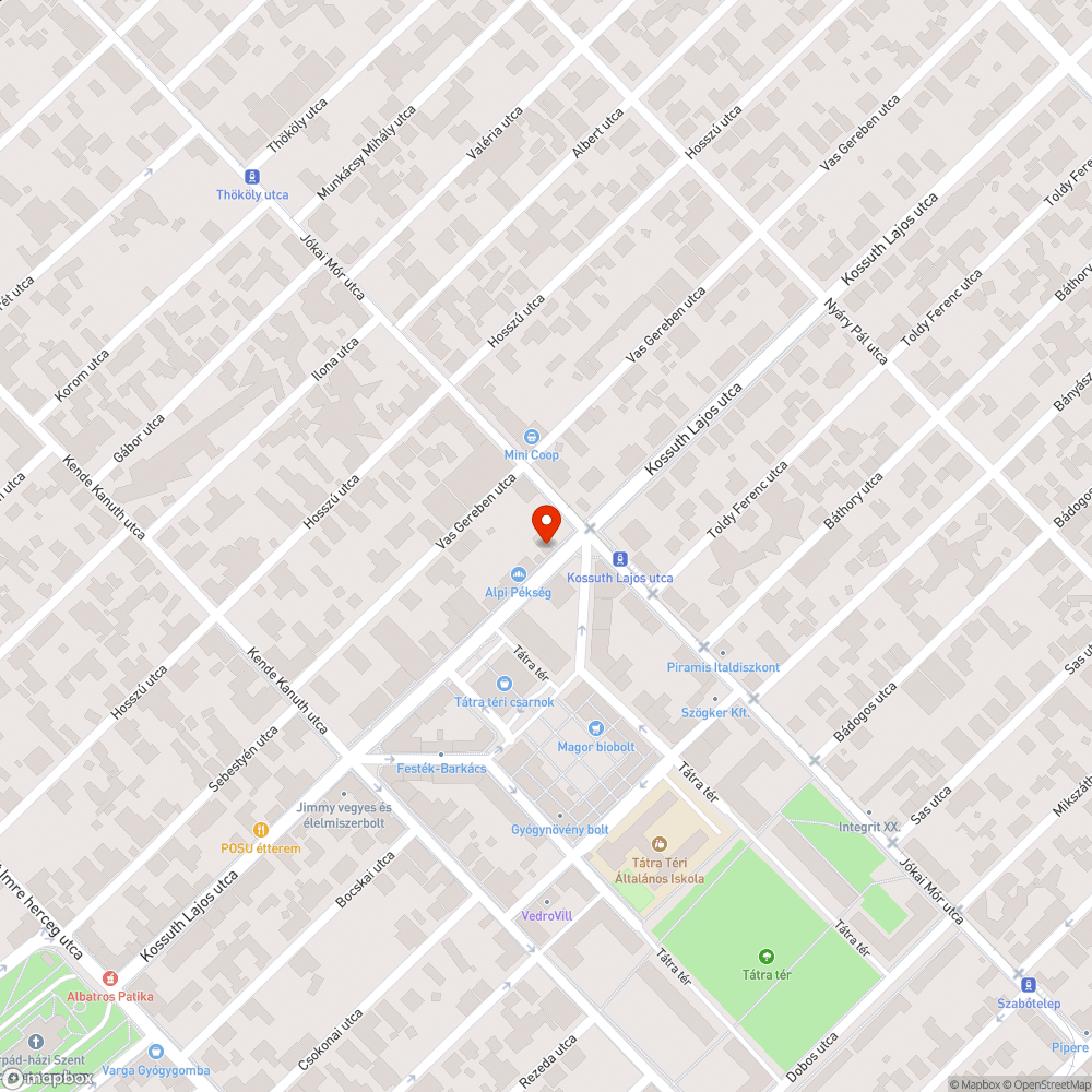 Kidöntött tábla bejelentés helye