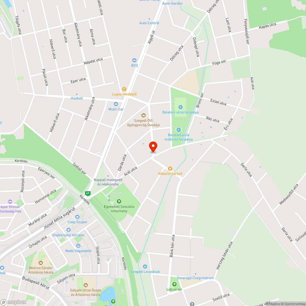 Besüppedt járda bejelentés helye