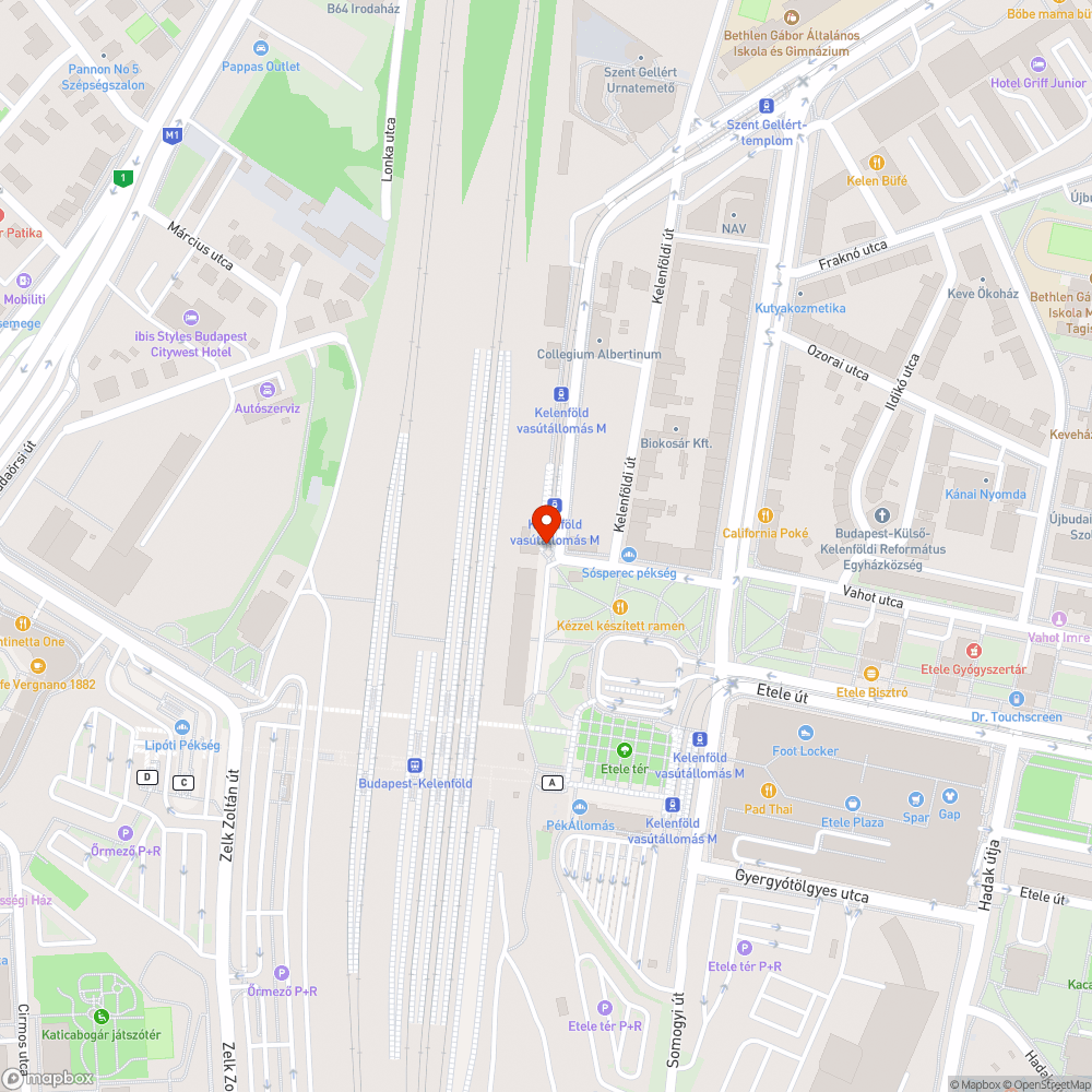 Szemetes kelenföldi villamosvégállomás bejelentés helye