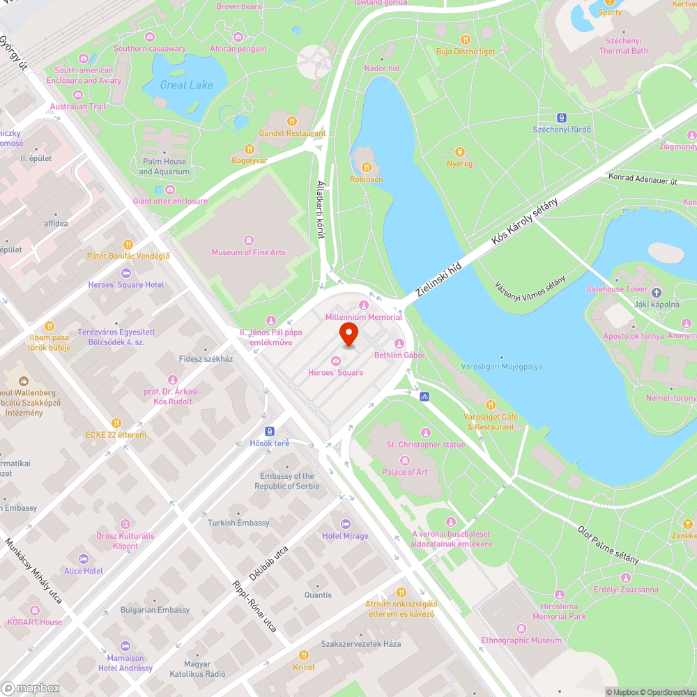 Hősök tere burkolata bejelentés helye