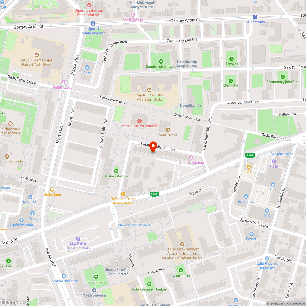 Kutyaürülék-gyűjtő fedele eltűnt bejelentés helye