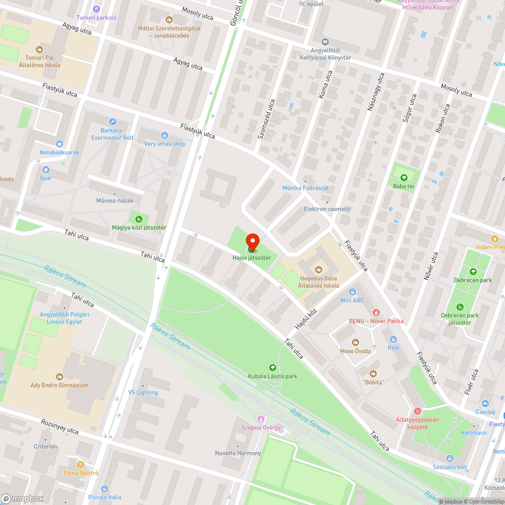 Beszakadt játszótéri burkolat bejelentés helye