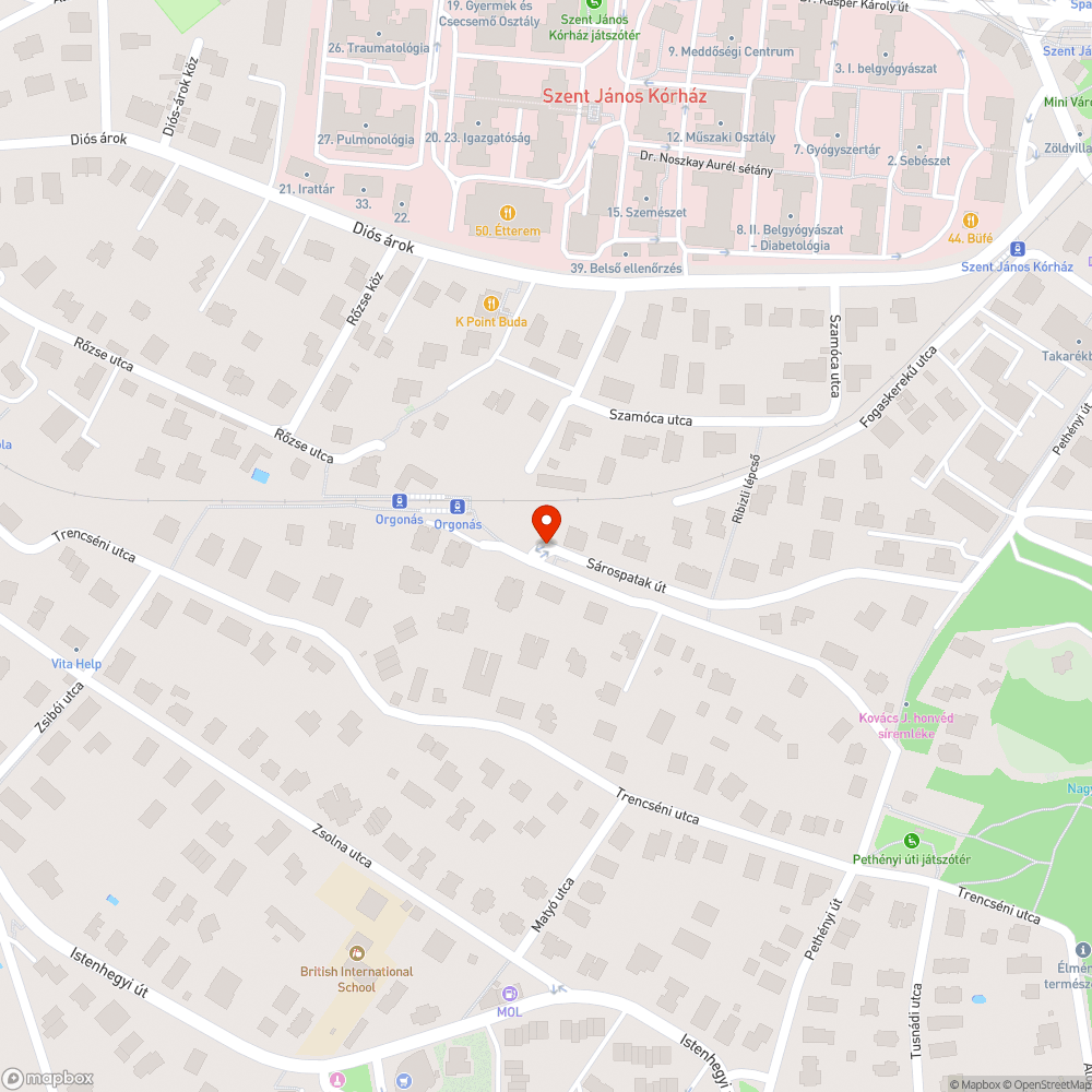 Sárospatak leppattant sarka bejelentés helye