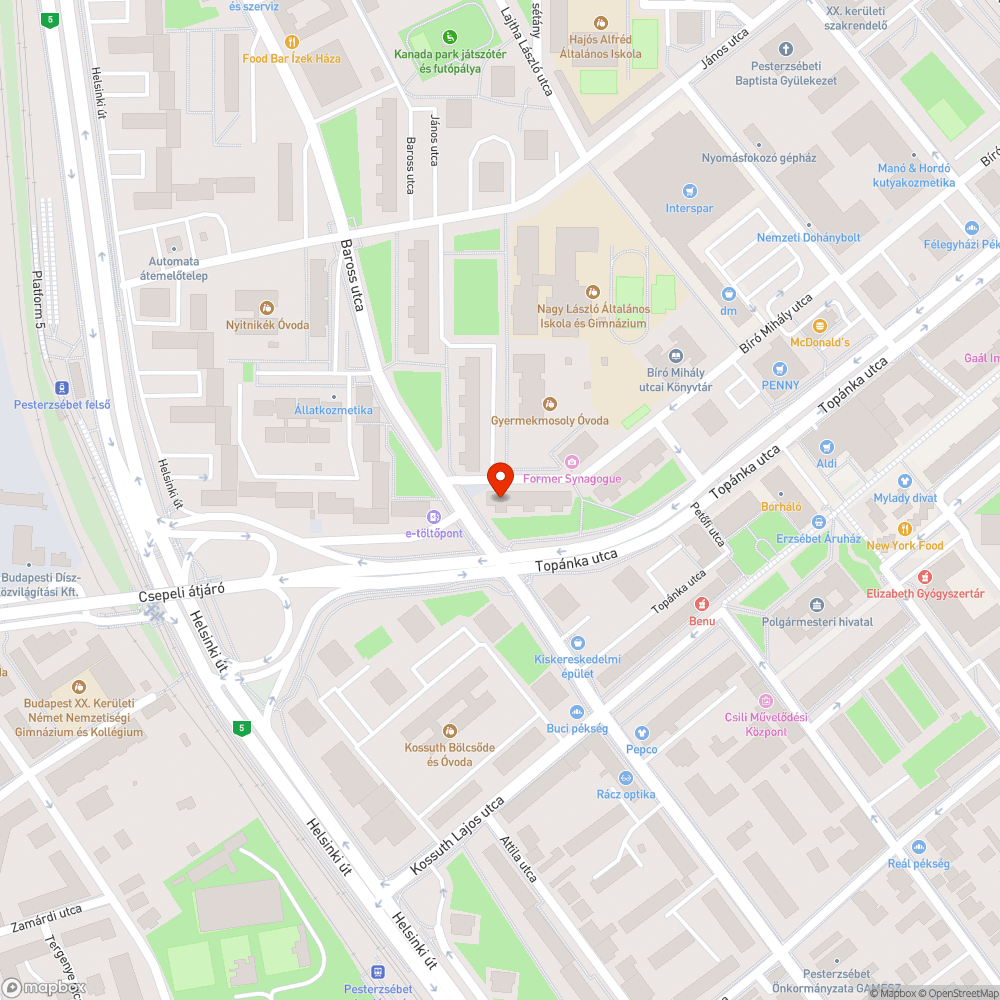 Szemétkupac+egy kanapé bejelentés helye