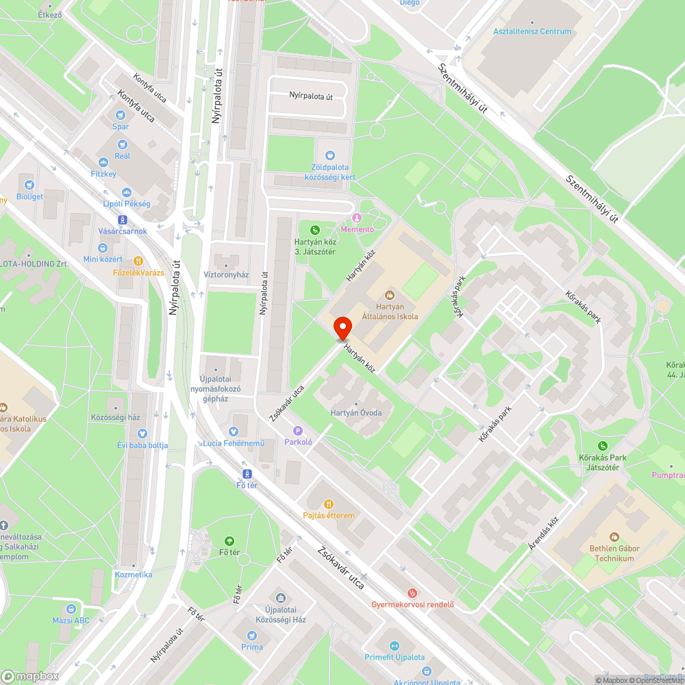 Kidöntött parkolószegély bejelentés helye