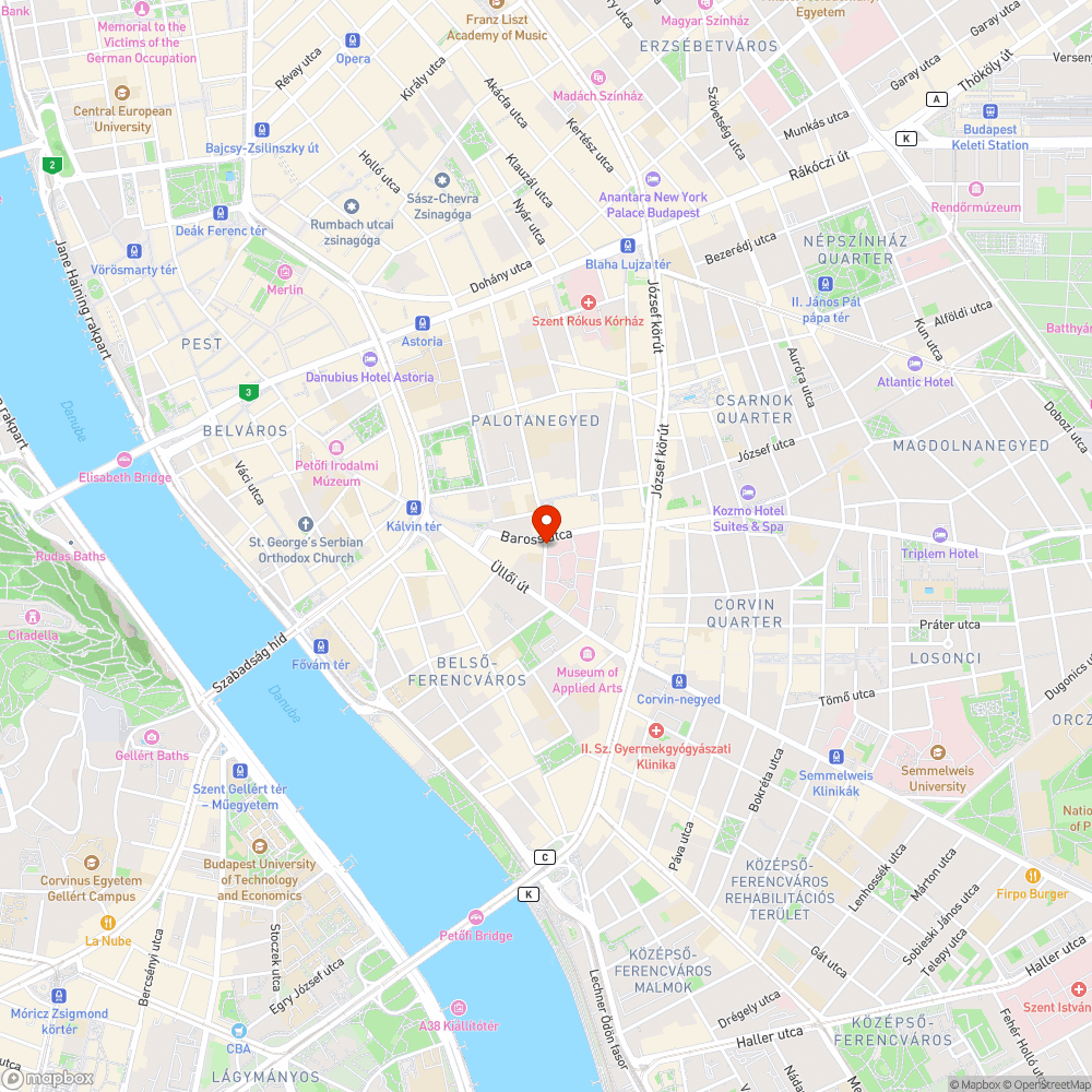 Tankcsapda a Szentkirályi utcában bejelentés helye