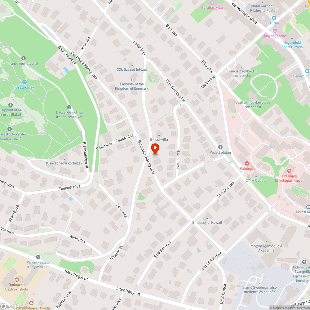 Szabálytalan parkolás bejelentés helye