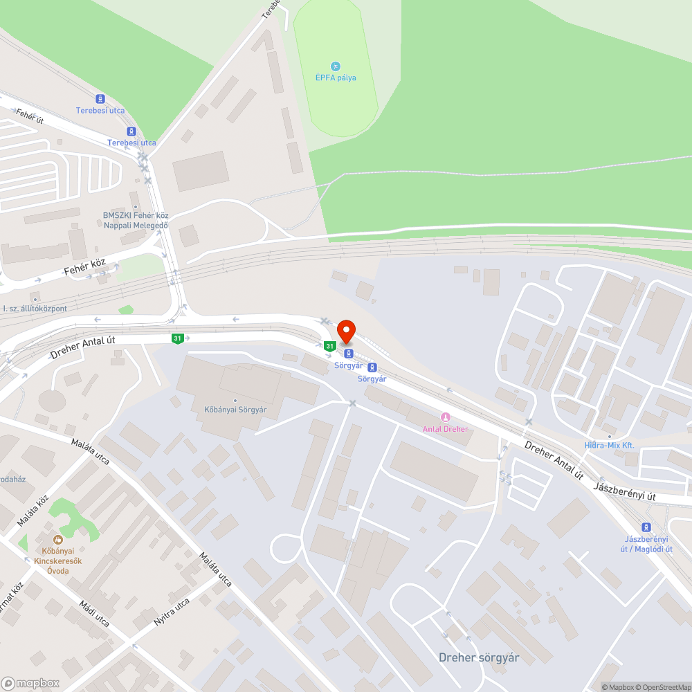 Csavarok bejelentés helye