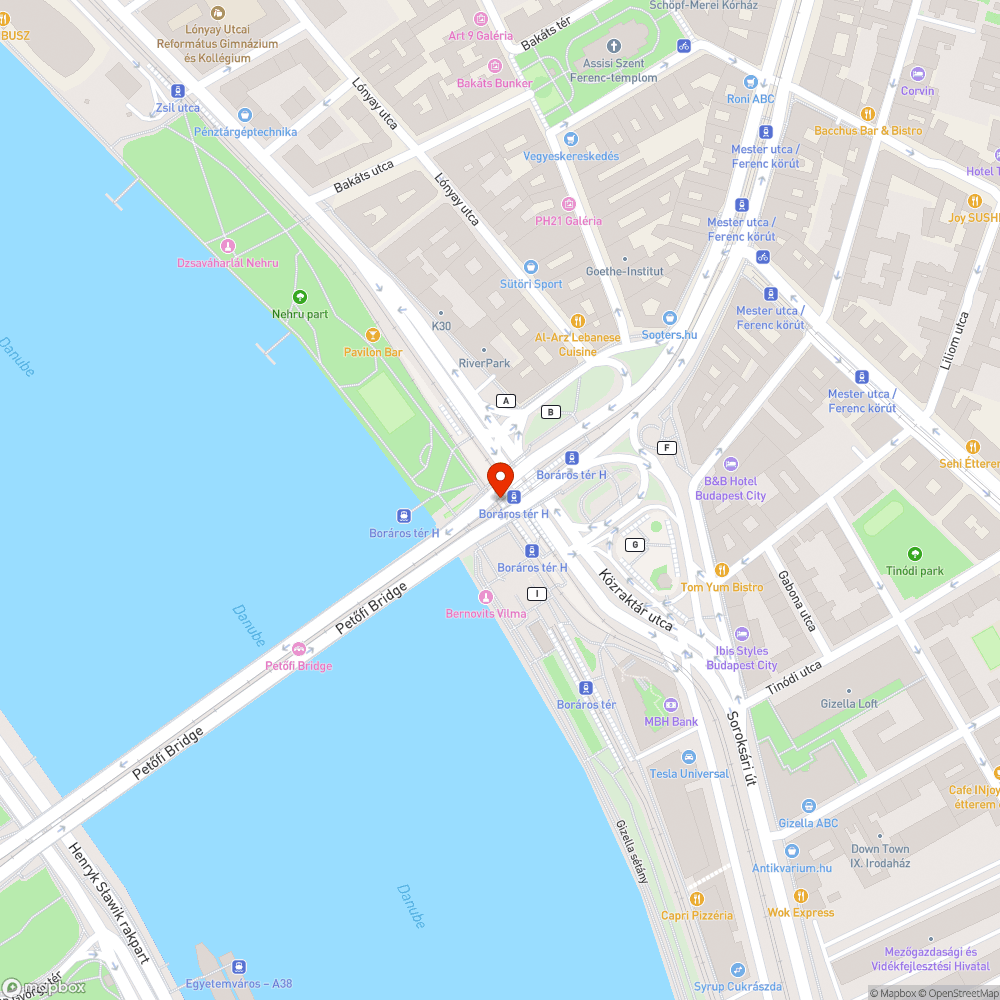 Boráros lépcső bejelentés helye