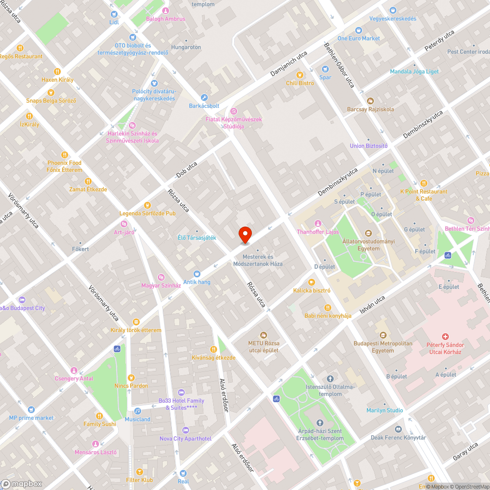 Bokatörő bejelentés helye