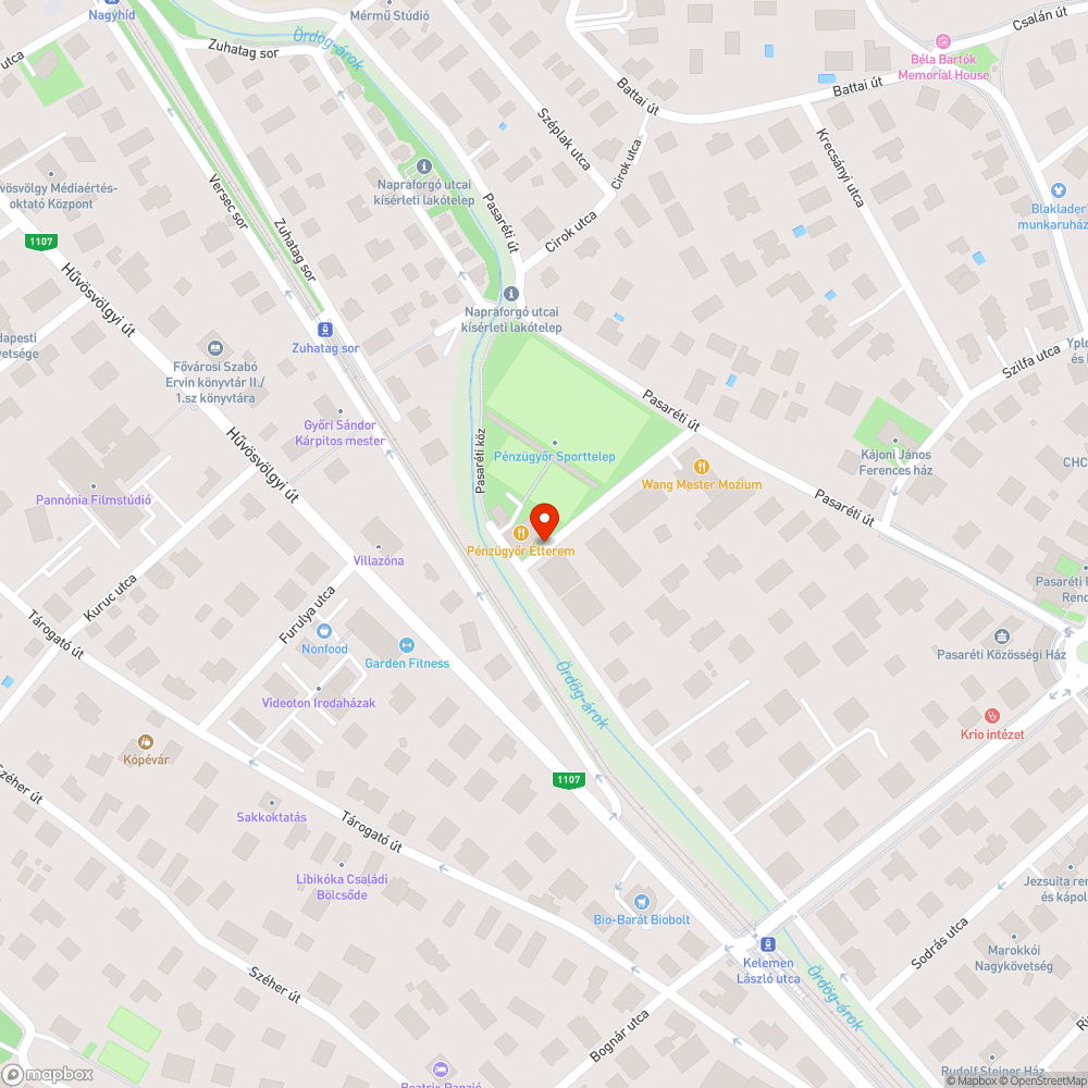 Kátyú bejelentés helye