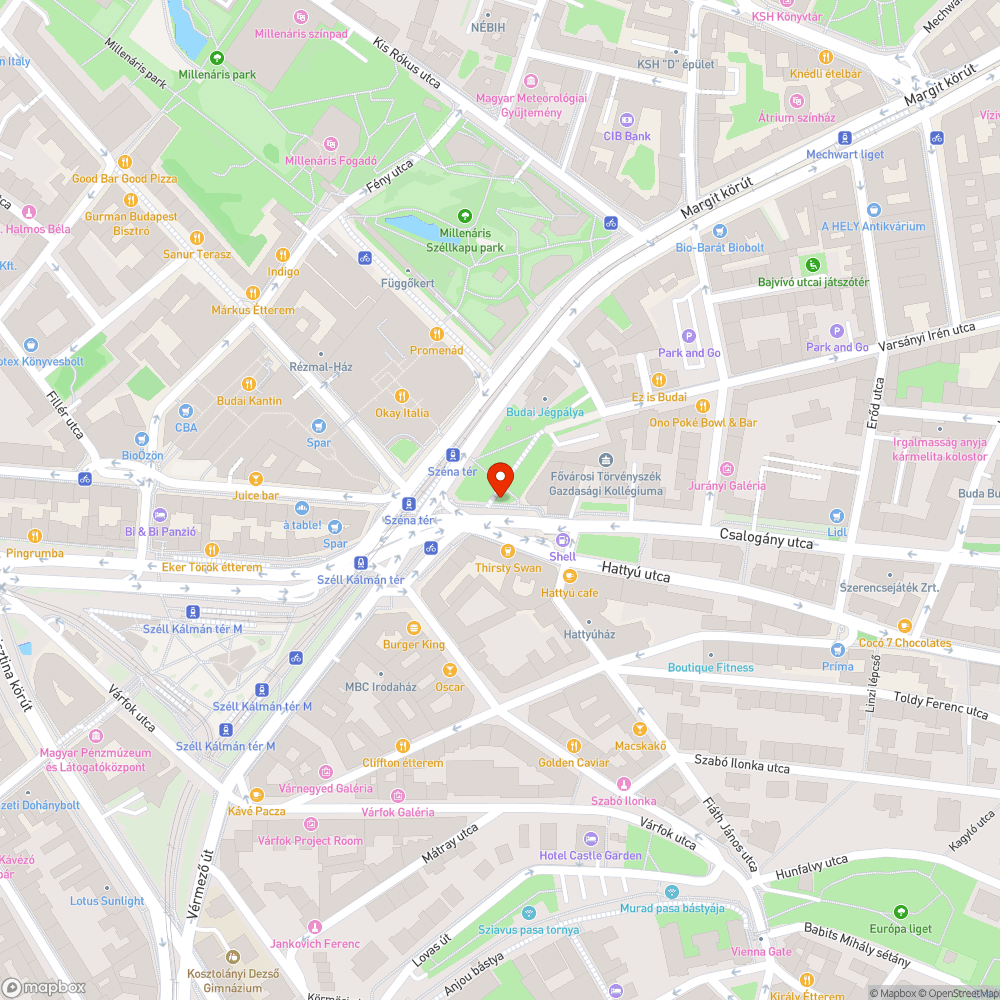 Megdőlt oszlop bejelentés helye