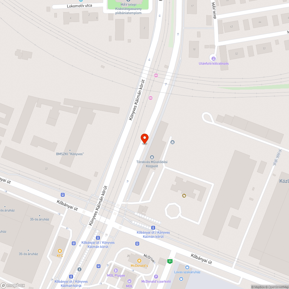 Járda (közmű alagút?) kezd szétesni bejelentés helye