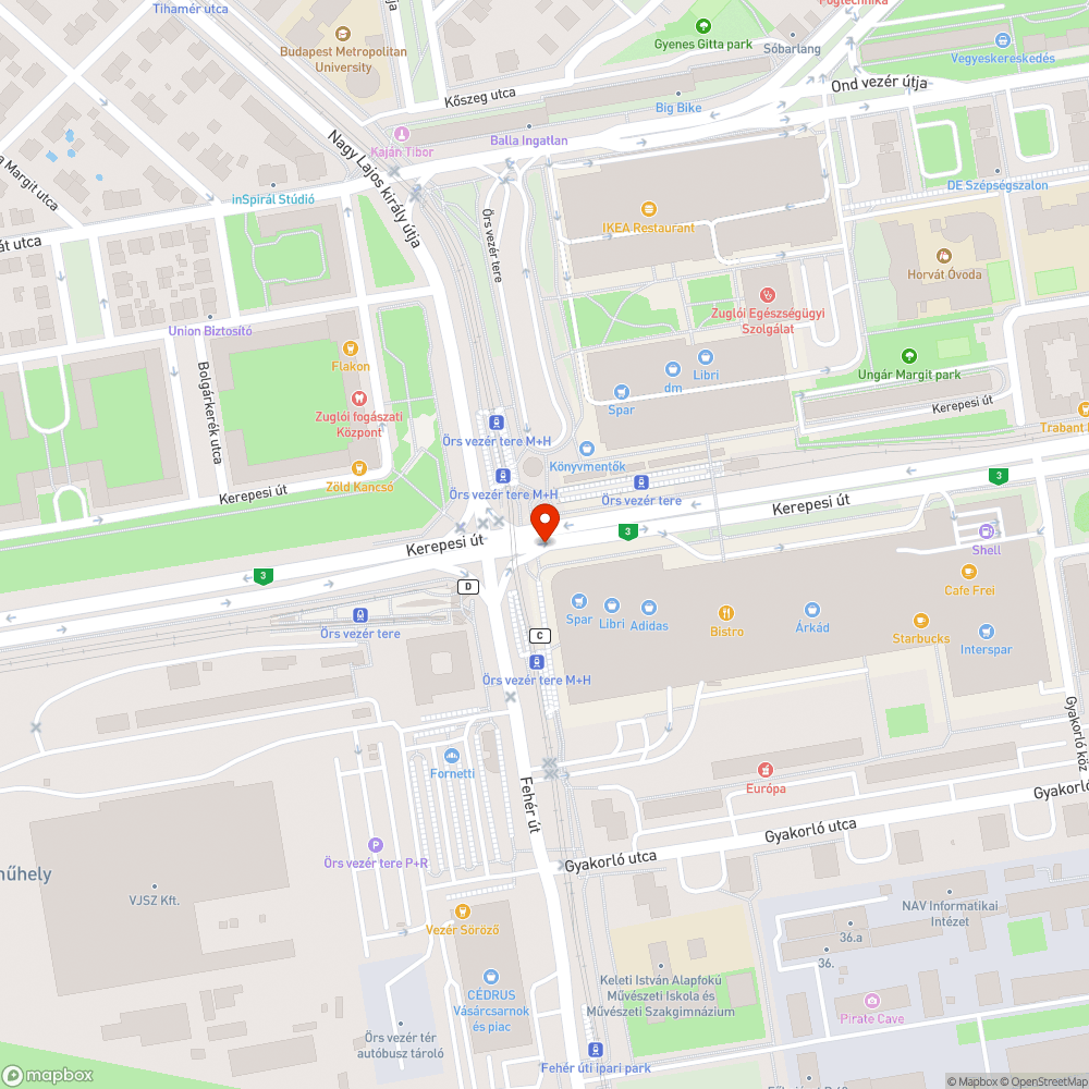 Szegélyjavítás után otthagyott térkövek. bejelentés helye