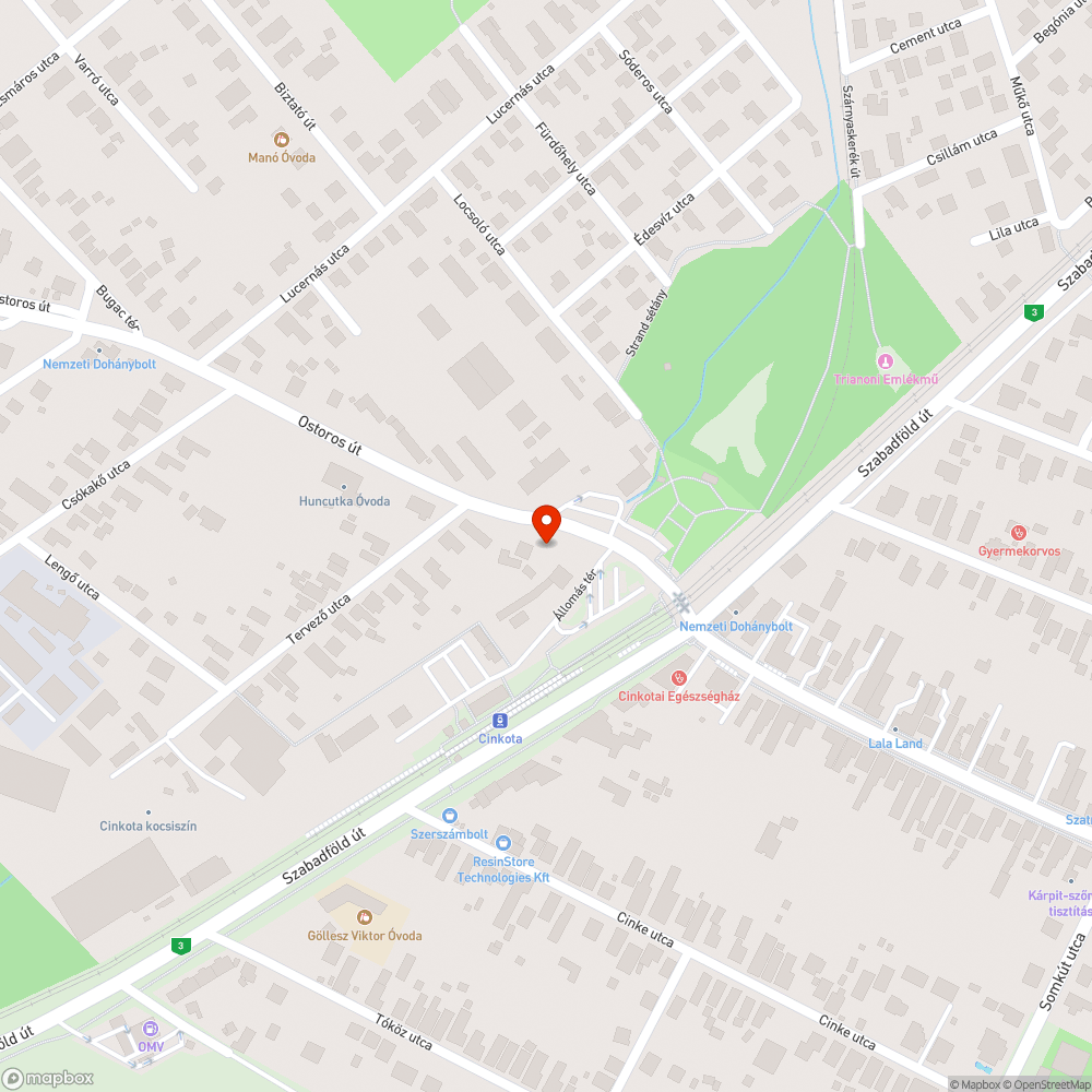 Kijelző problémák bejelentés helye