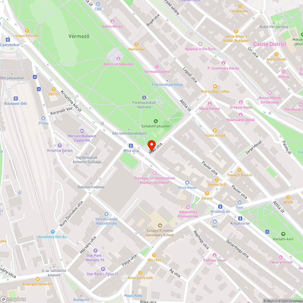 Parkolás a járdán bejelentés helye