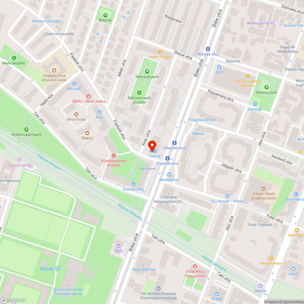 Nincs világítás bejelentés helye