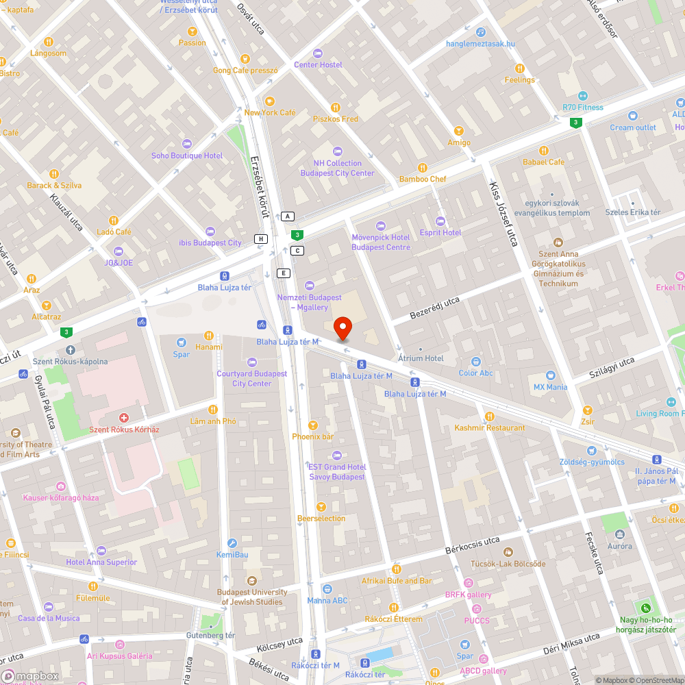 Koszos üléshuzat bejelentés helye