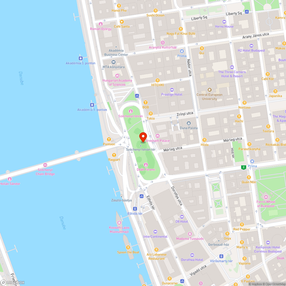 Buli a Széchenyi István téren bejelentés helye