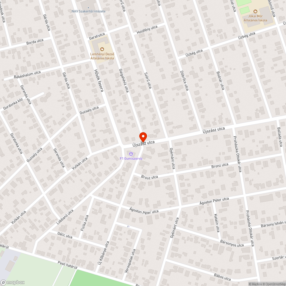 Hiányzó üvegek bejelentés helye