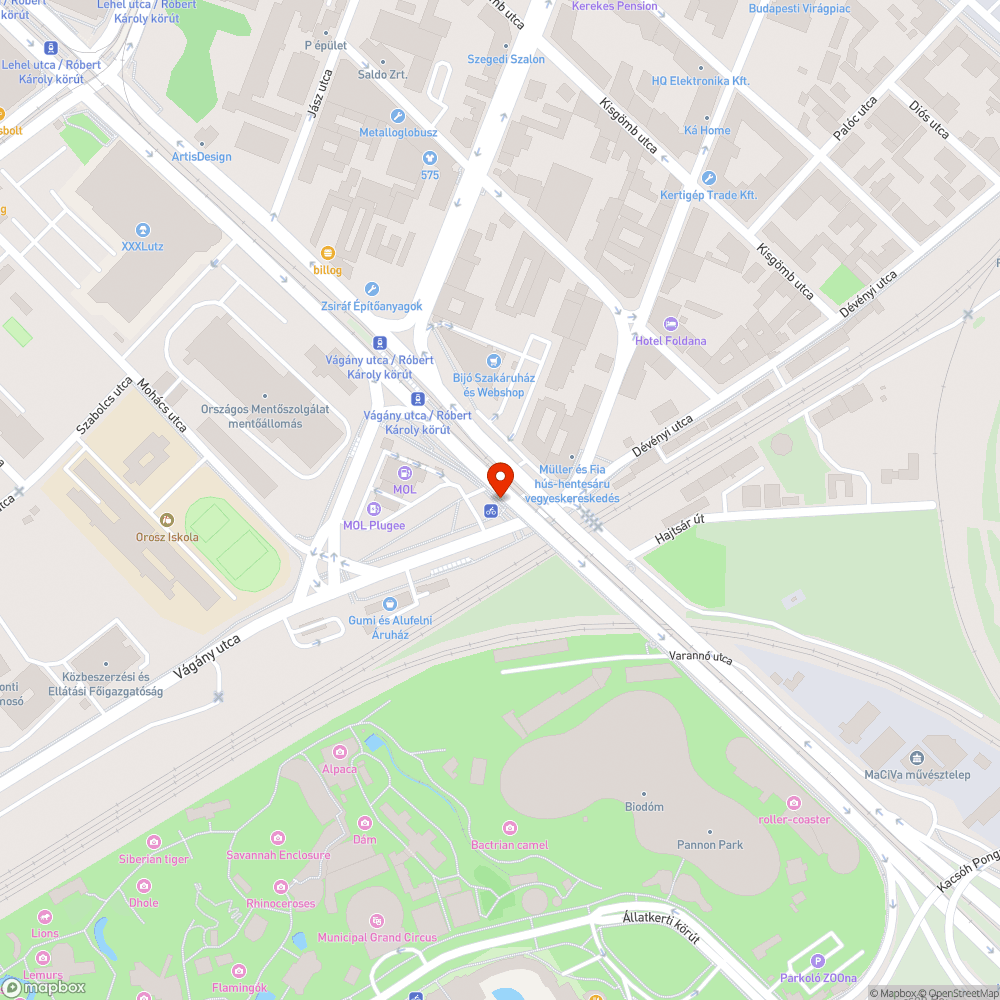 Faágak vs BUBI bejelentés helye