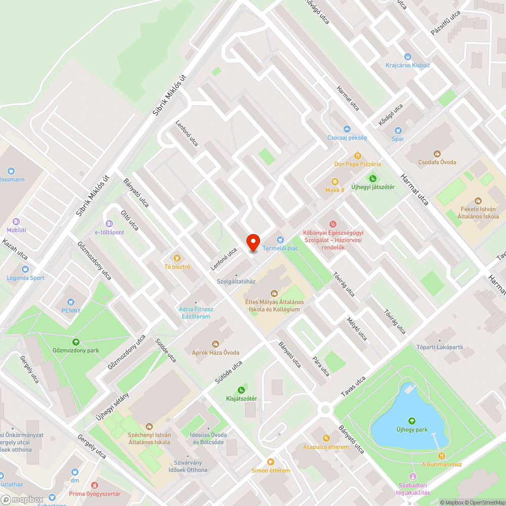 X. Kerület Bányató utca állapota bejelentés helye