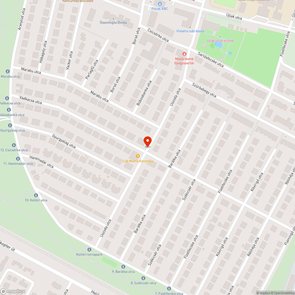 Fedél hiány bejelentés helye