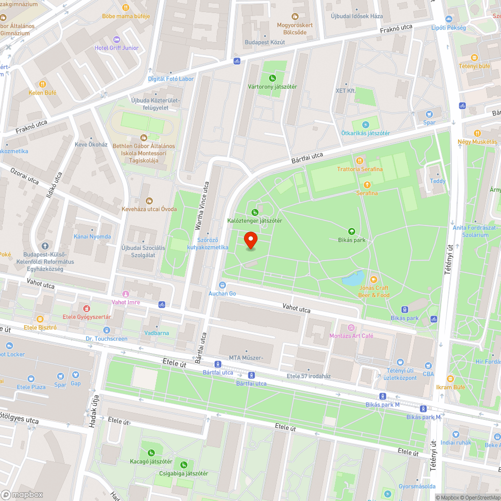 Festés bejelentés helye