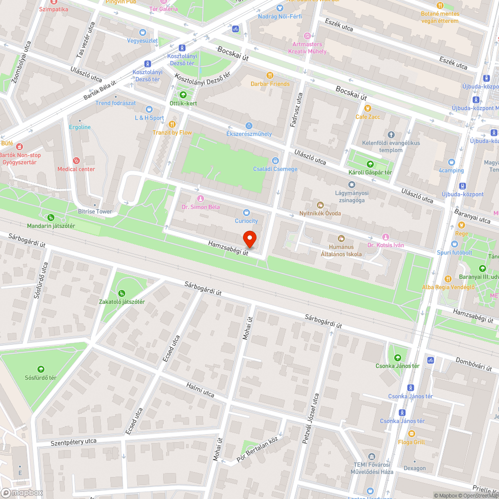 Ürítetlen szemetesek, szemetes pad bejelentés helye