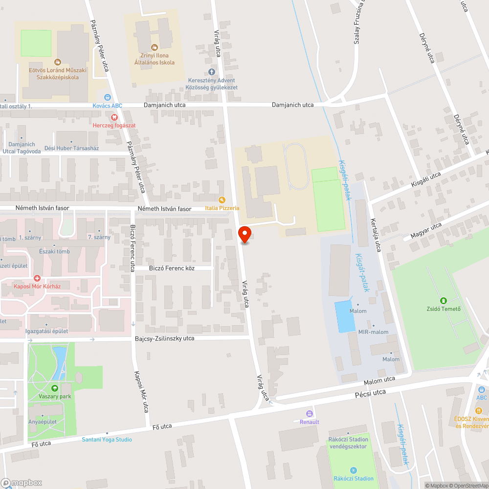 Beszakadt a föld bejelentés helye