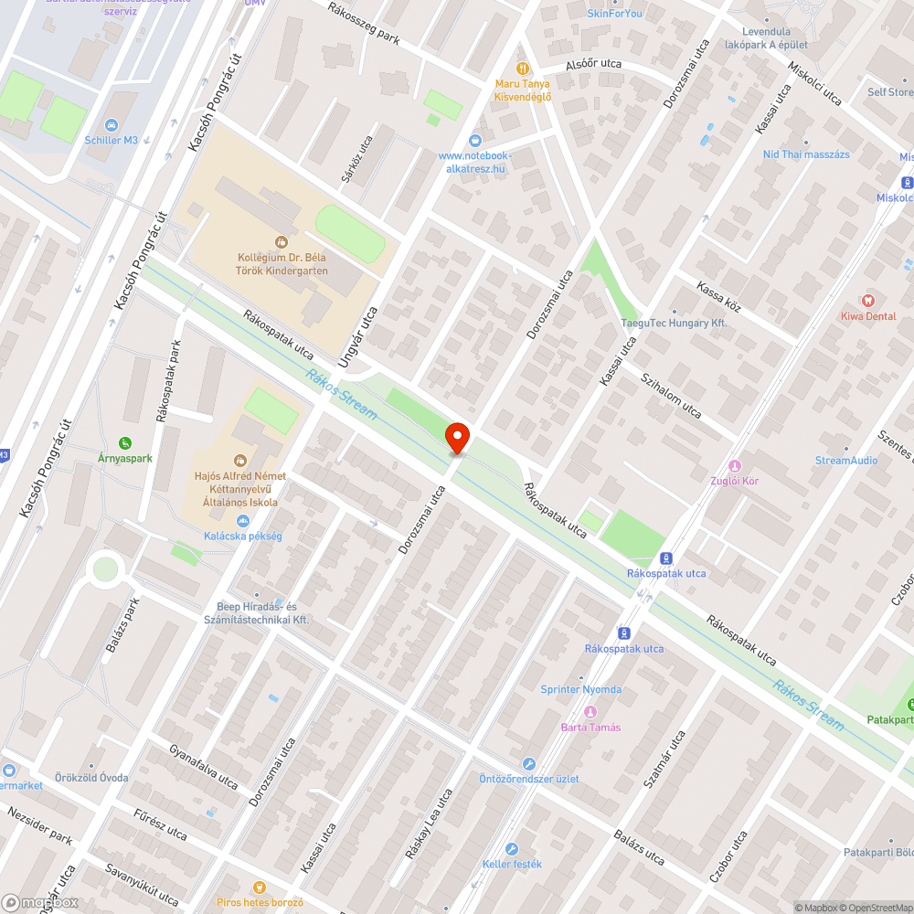 A fák ágai akadályozzák a kilátást az úttestre bejelentés helye