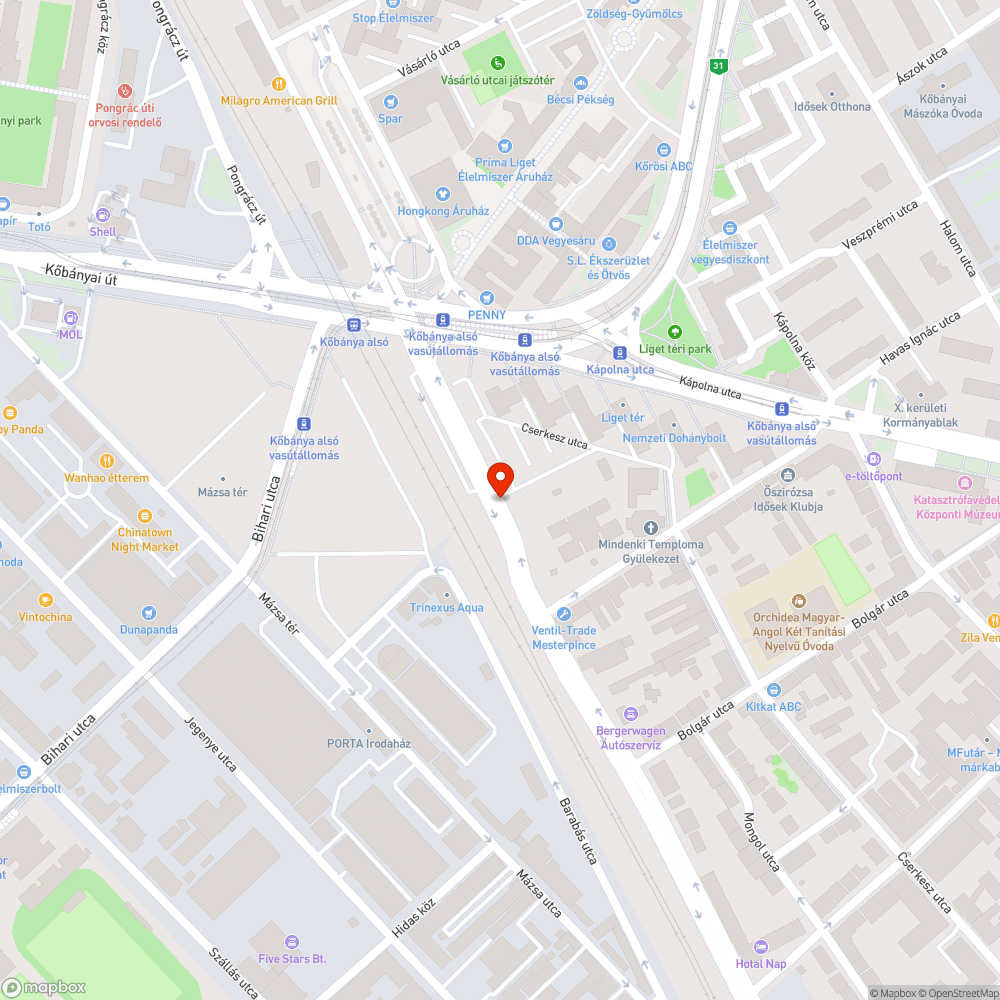 Buszsáv használat bejelentés helye