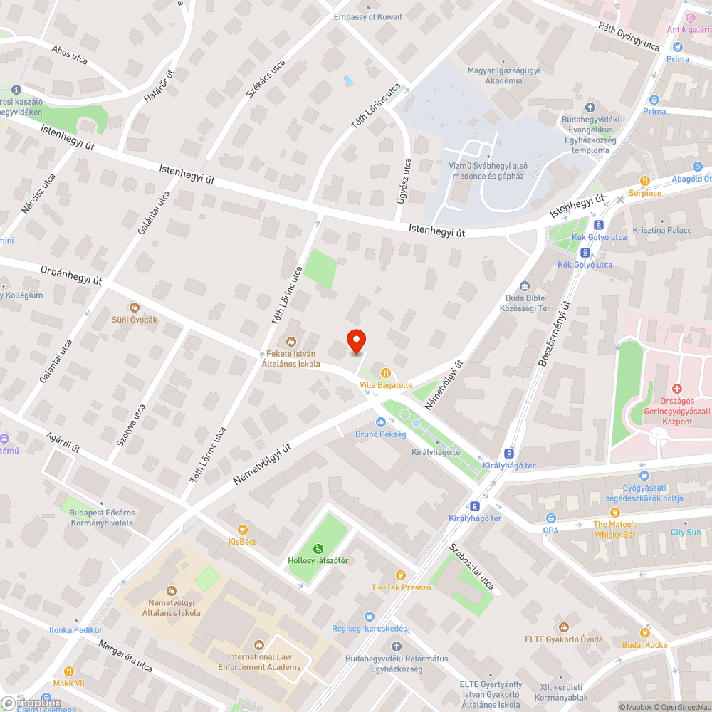 Pollerhiány az Orbánhegyi úton bejelentés helye