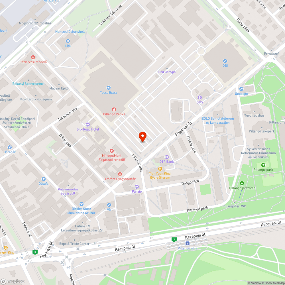 Elhagyott gépjármű bejelentés helye