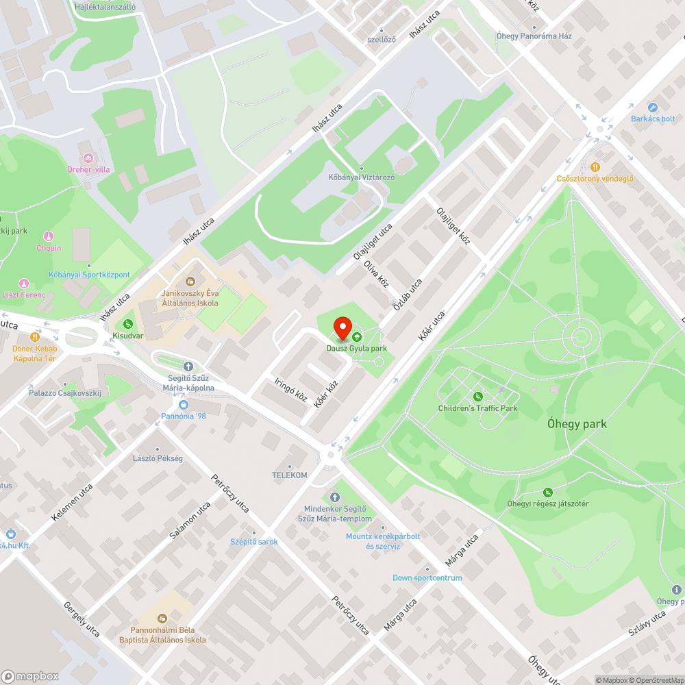 2 hete nem mozdul, ráadásul a járdán parkol bejelentés helye