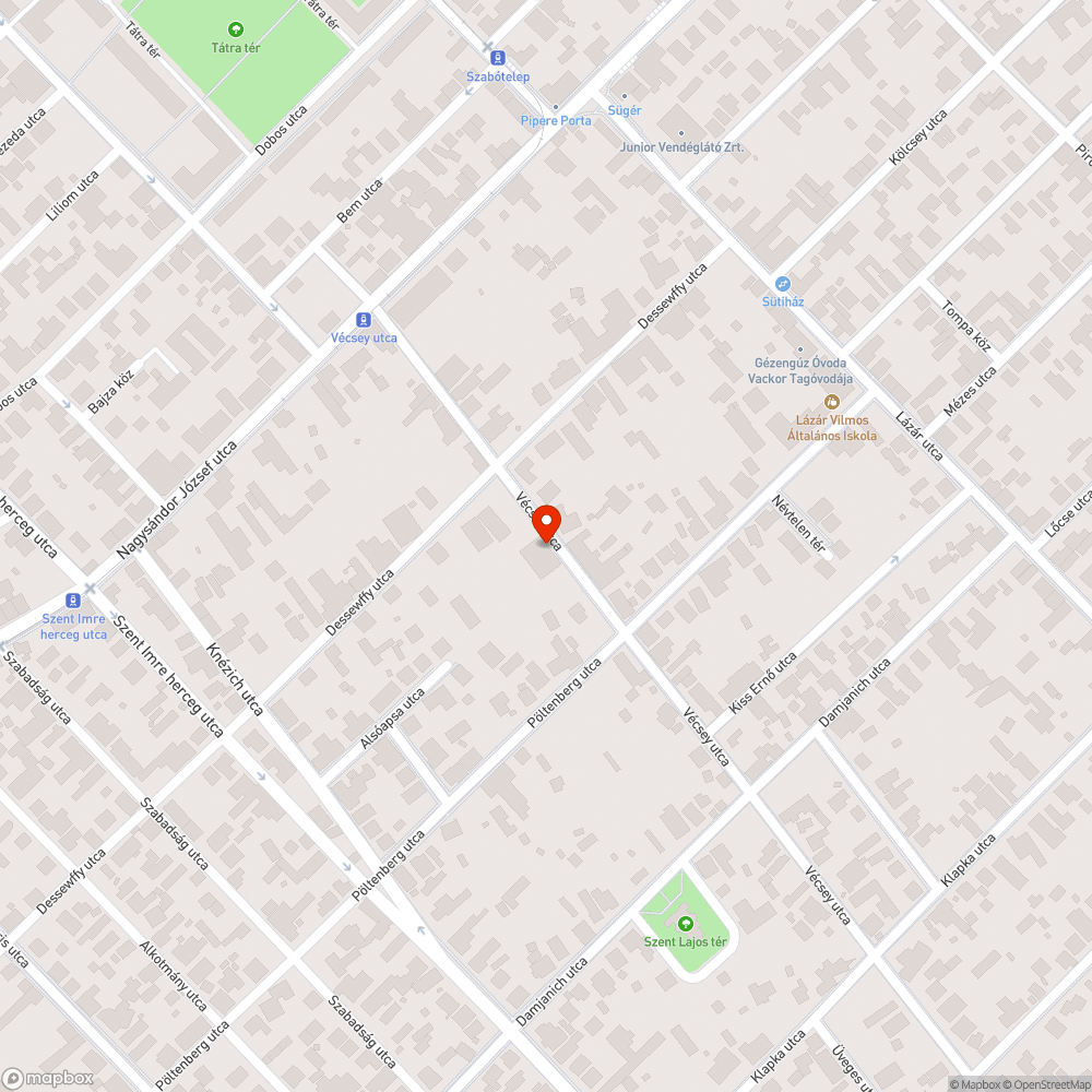 Burjánzó járda bejelentés helye