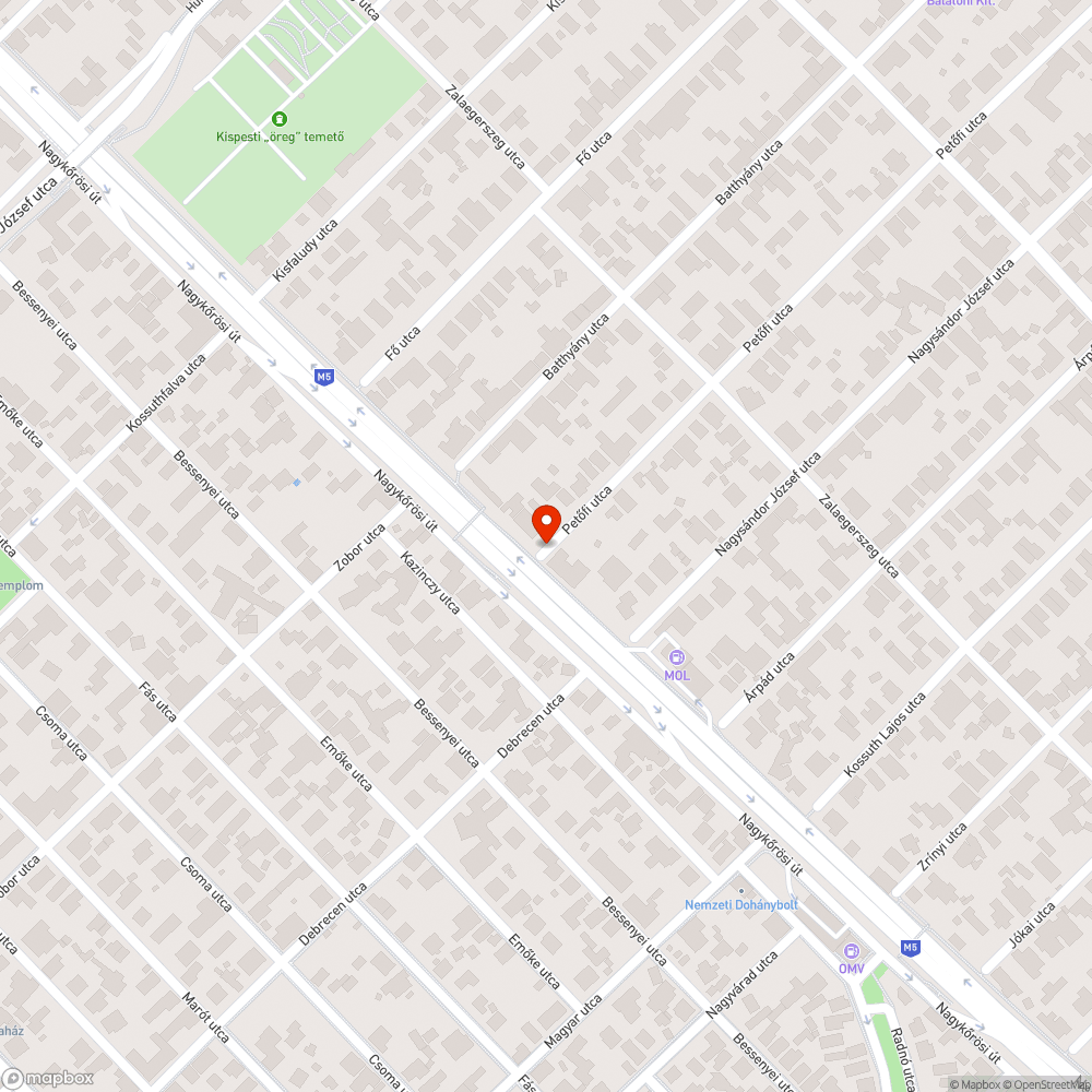 XIX. kerület, 55ös buszmegàlló, Batthyányi utcànàl lévő szeméthalom bejelentés helye