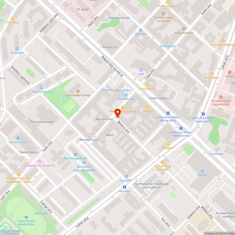 Járdára lógó fák bejelentés helye