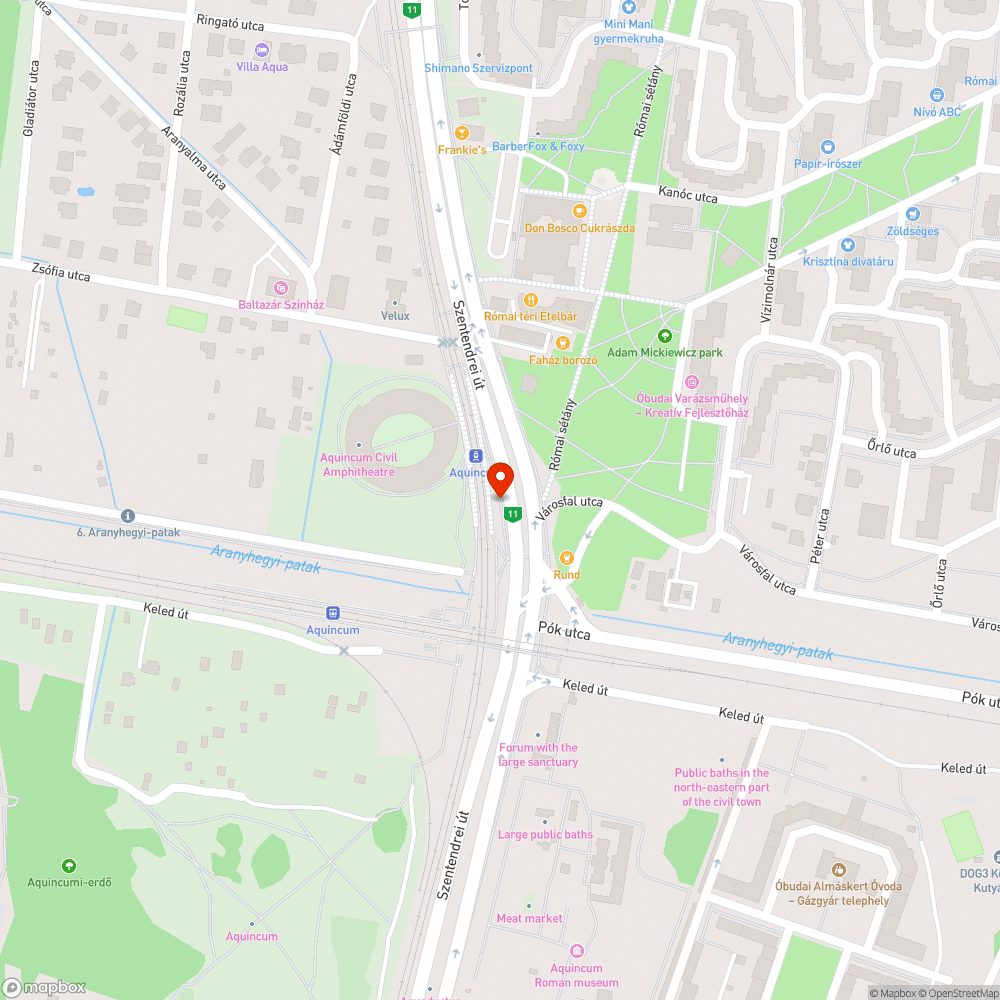 Szemét a hév megállójában bejelentés helye