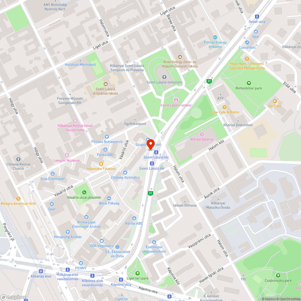 Hiányzó szemetes bejelentés helye