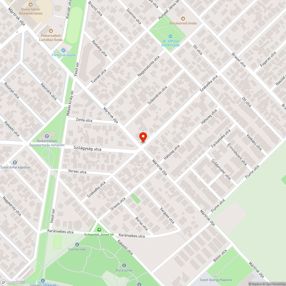 Rozsdás postaláda bejelentés helye