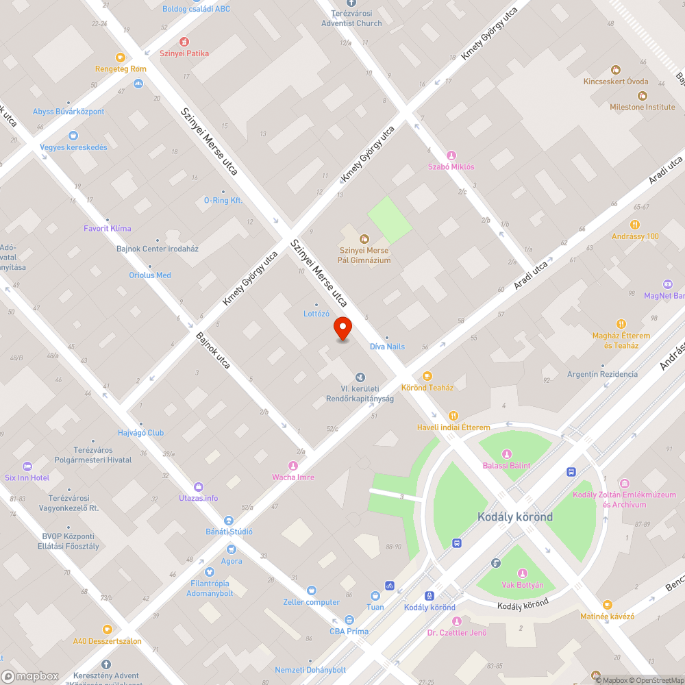 Hiányzó burkolat bejelentés helye