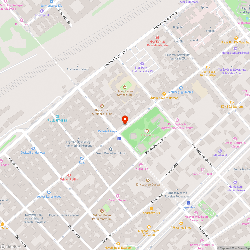 Lyukas fedlap bejelentés helye