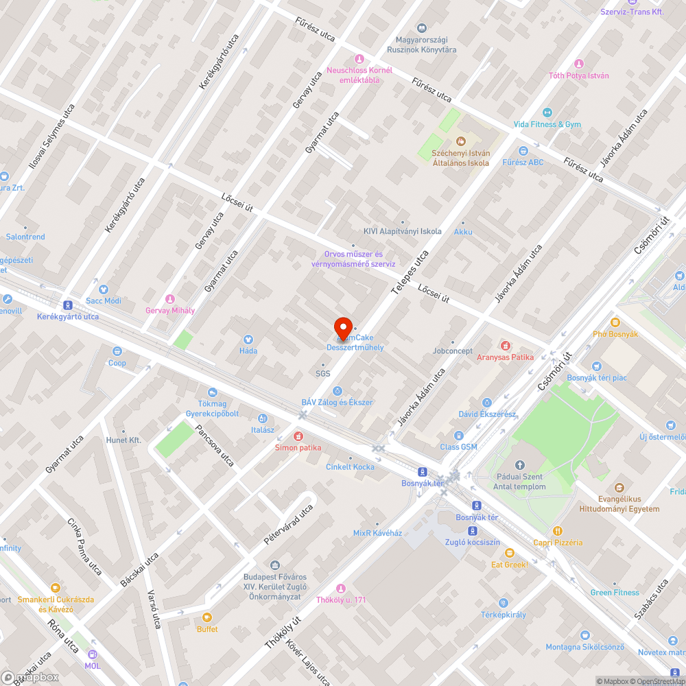 Rendszám nélküli elhagyott autó bejelentés helye